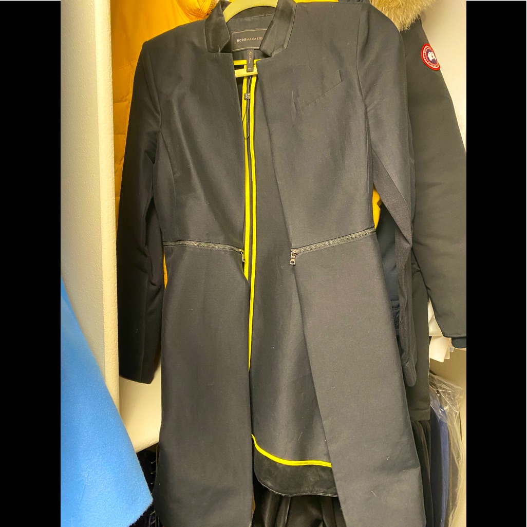 Bcbg Max Azria Black Coat